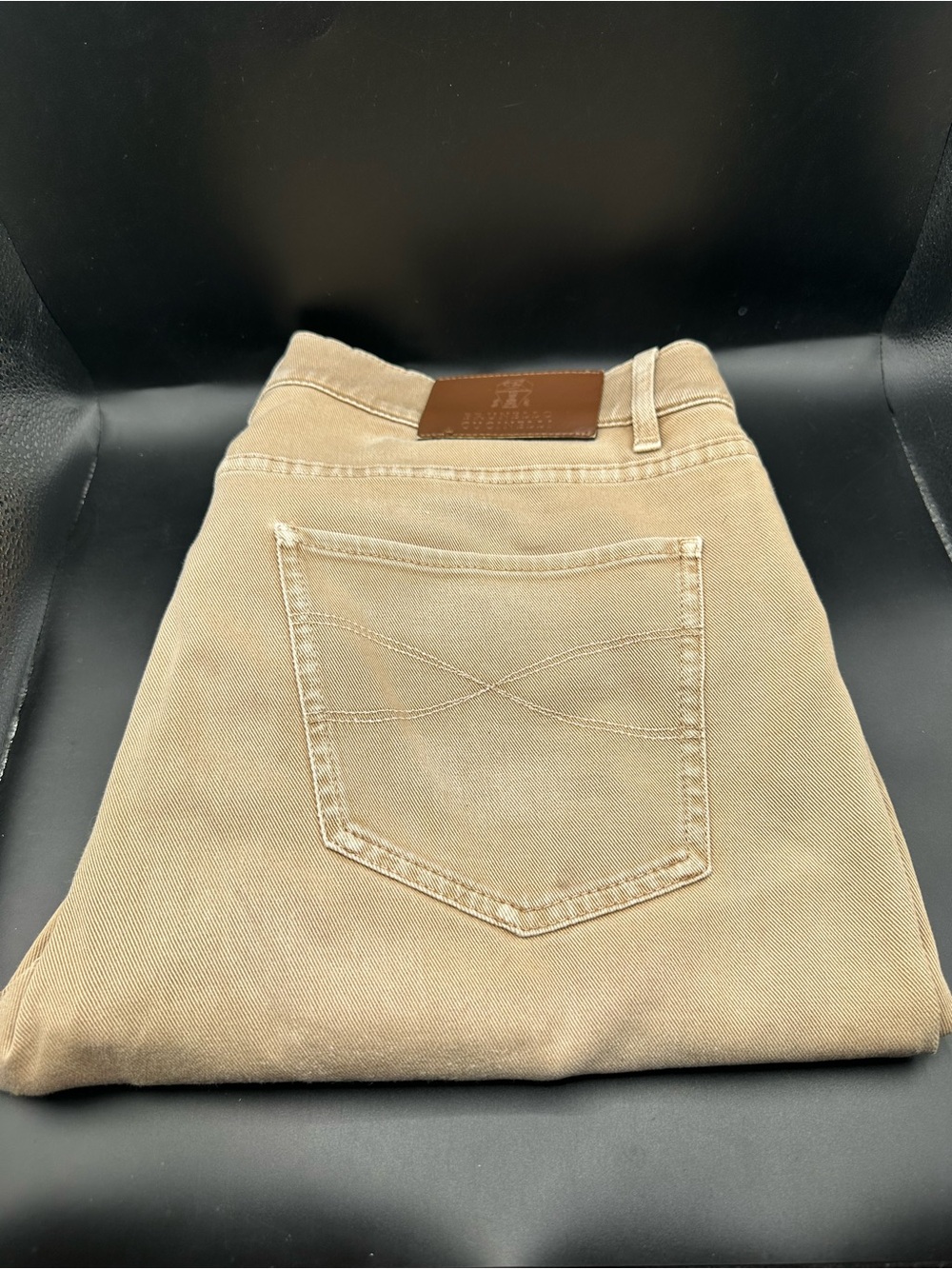 Brunello Cucinelli Traditional Fit Tapered Chino EU50